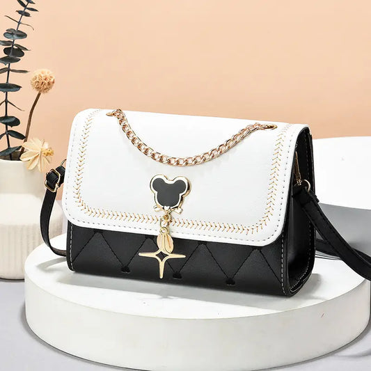Cartera Vera REF. 3786 Blanco/Negro