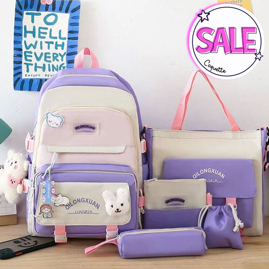Set Jena de 5 Piezas Morado Ref. 3648