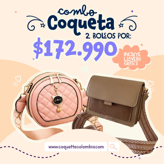 Combo Coqueta 2 Bolsos REF. 3366