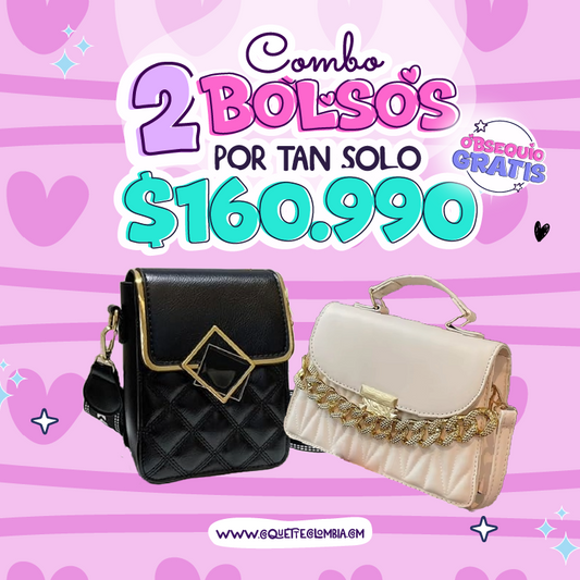 Combo Brillas 2 Bolsos REF. 3403