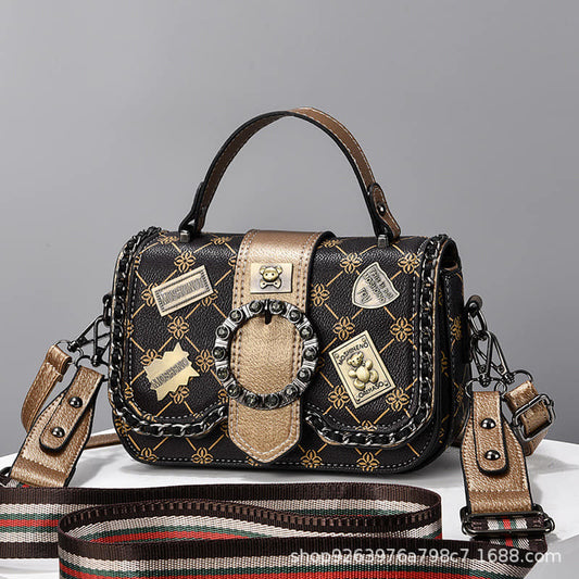 Cartera Evelyn REF. 3734 Negro/Beige