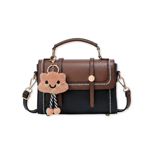 Cartera Margarita Ref. 3832 Negro/Café