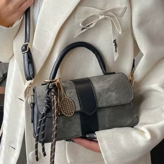Cartera Danny Gris/Negro REF. 3854