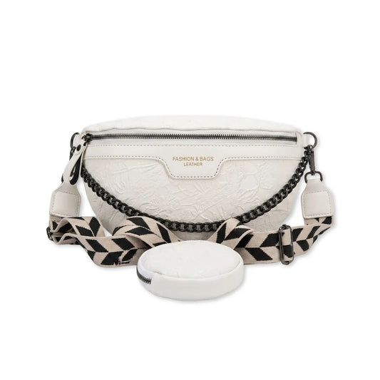 Riñonera Madeline REF: 3861 Blanco