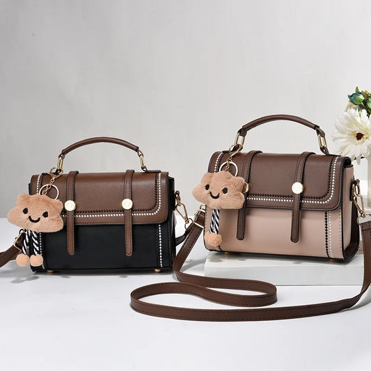 Cartera Margarita Ref. 3832 Negro/Café