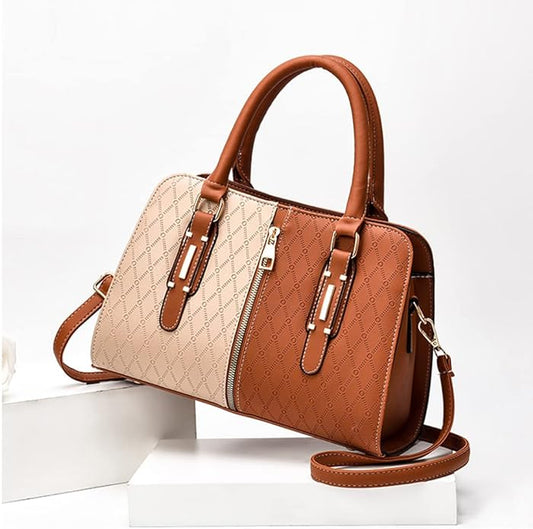 Cartera Emilia Blanco/Miel Ref. 3680