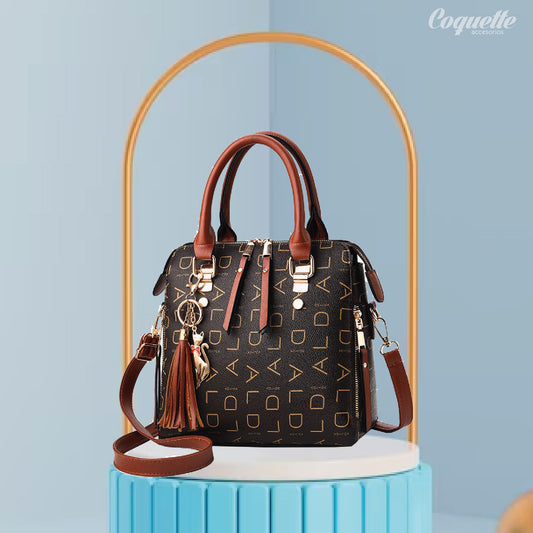 Cartera Mila Café/Miel REF. 572