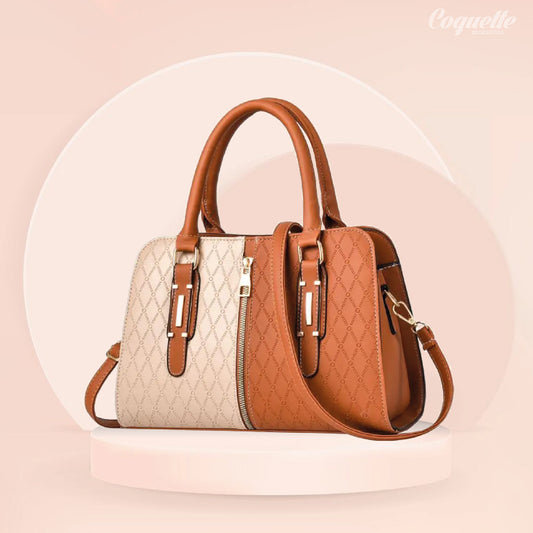 Cartera Emilia Blanco/Miel Ref. 3680