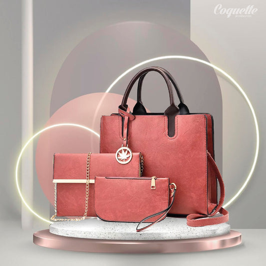 Set Mali de 3 Piezas Rosado REF. 578