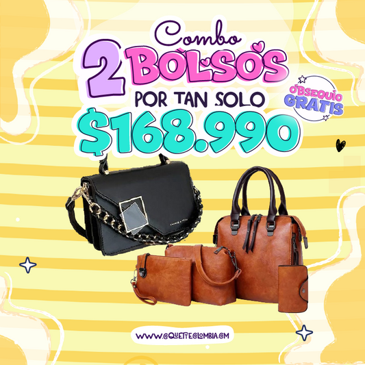 Combo 2 Bolsos REF. 3323