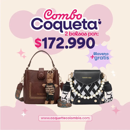 Combo Brillas 2 Bolsos REF. 3326