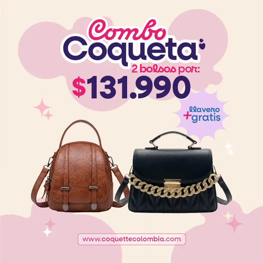 Combo Coqueta 2 Bolsos REF. 3331