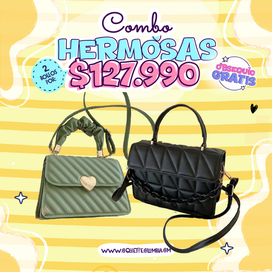 Combo Hermosas 2 Bolsos REF. 3335