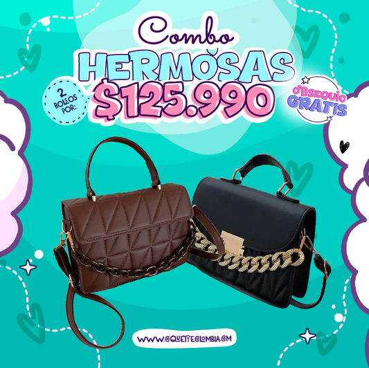 Combo Hermosas 2 Bolsos REF. 3336