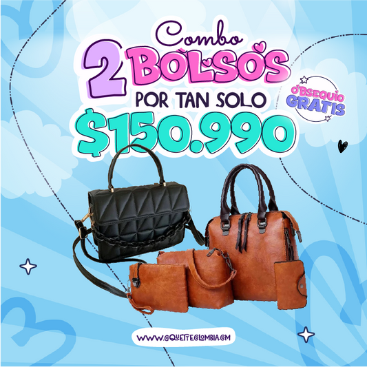 Combo 2 Bolsos REF. 3340