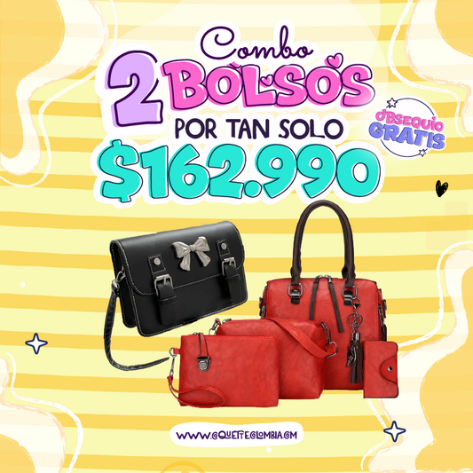 Combo 2 Bolsos REF. 3344