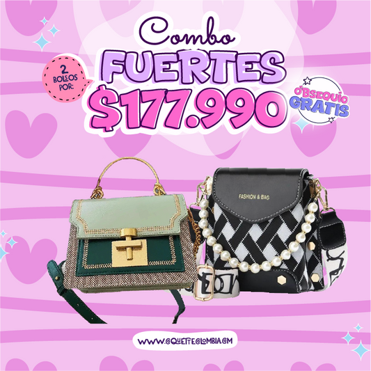 Combo Fuertes 2 Bolsos REF. 3355
