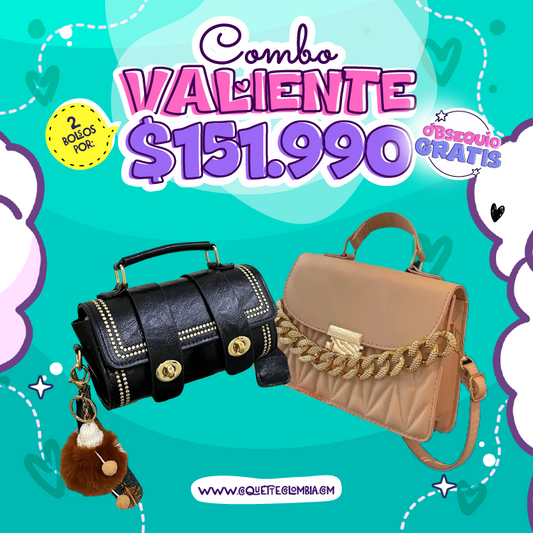 Combo Valiente 2 Bolsos REF. 3367