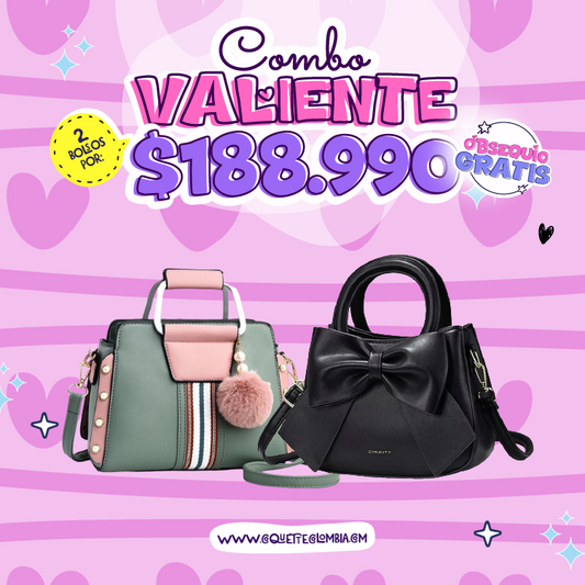 Combo Valiente 2 Bolsos REF. 3369