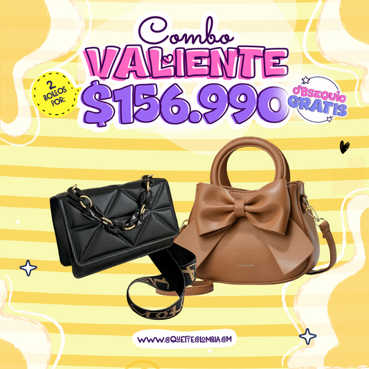 Combo Valiente 2 Bolsos REF. 3371