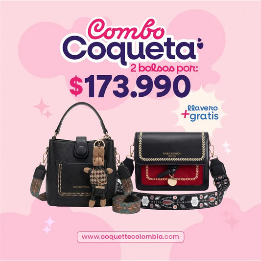 Combo coqueta 2 Bolsos REF. 3374