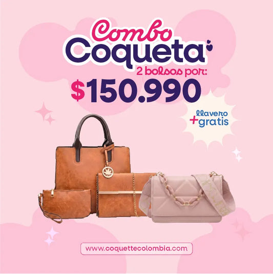 Combo coqueta 2 Bolsos REF. 3376