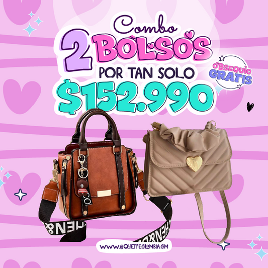 Combo 2 Bolsos REF. 3378