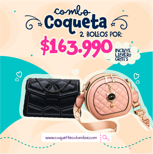 Combo Coqueta 2 Bolsos REF. 3386