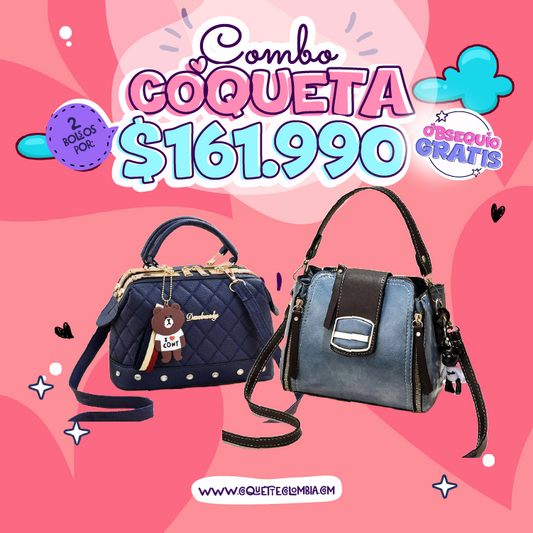 Combo Coqueta 2 Bolsos REF. 3387