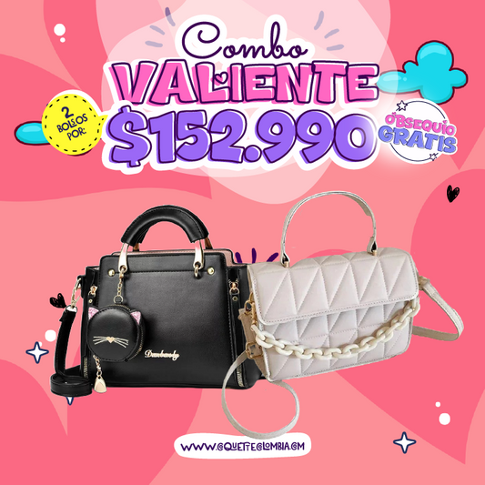 Combo Valiente 2 Bolsos REF. 3390