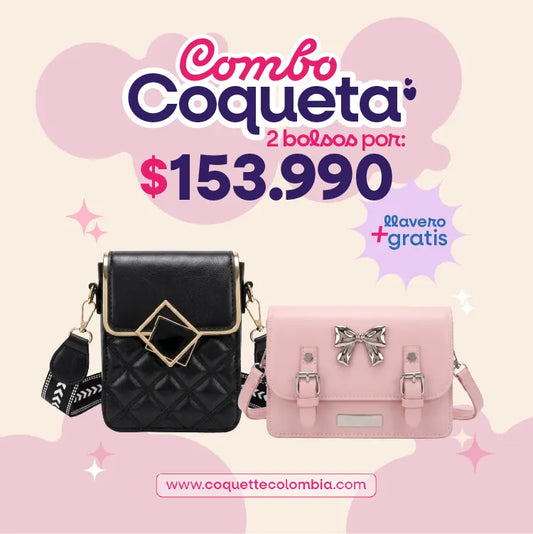 Combo Coqueta 2 Bolsos REF. 3392