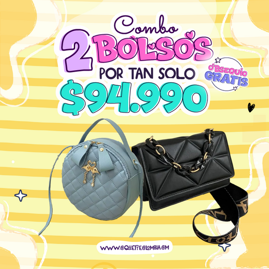 Combo 2 Bolsos REF. 3395