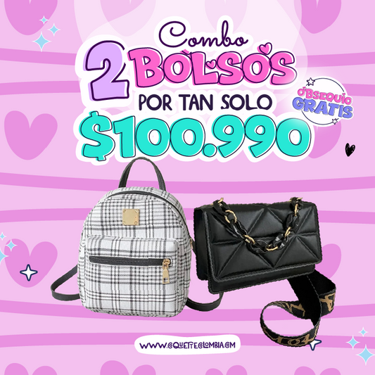 Combo 2 Bolsos REF. 3397