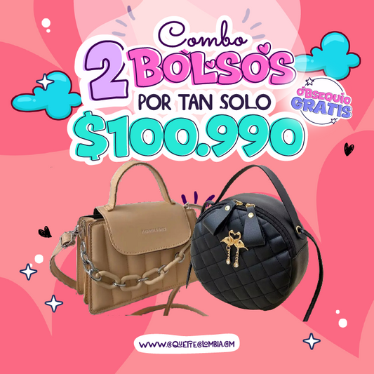 Combo 2 Bolsos REF. 3398