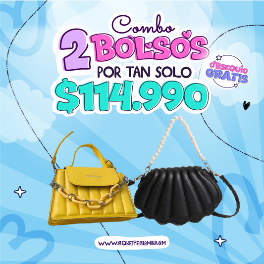 Combo 2 Bolsos REF. 3400