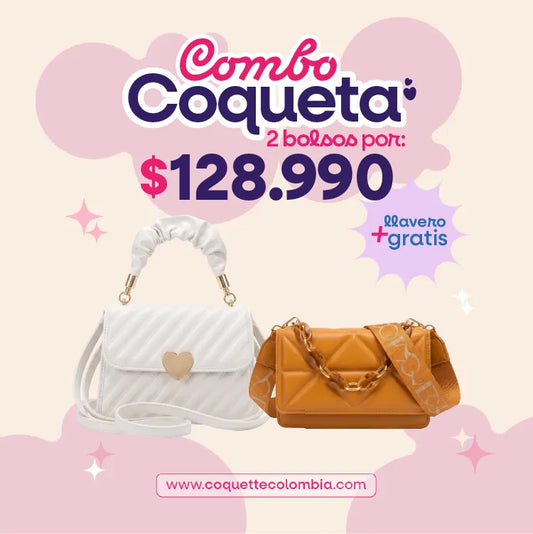 Combo Coqueta 2 Bolsos REF. 3401