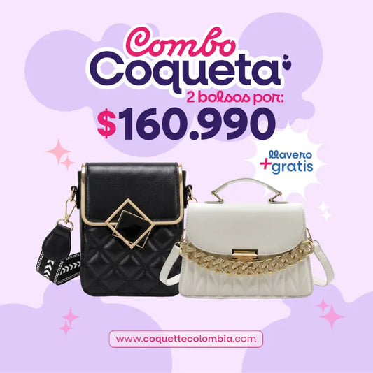 Combo Coqueta 2 Bolsos REF. 3403