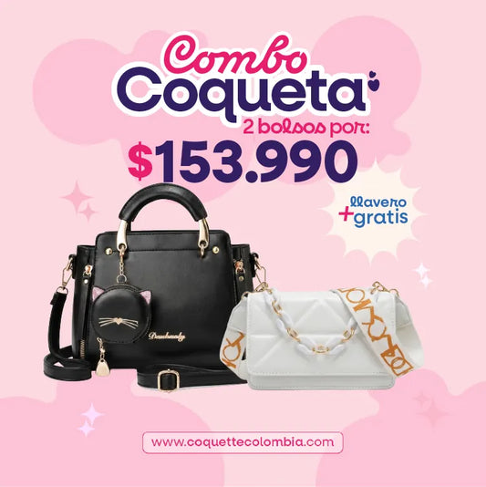 Combo Coqueta 2 Bolsos REF. 3413