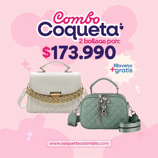 Combo Coqueta 2 Bolsos REF. 3420