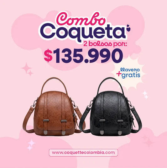 Combo Coqueta 2 Bolsos REF. 3424