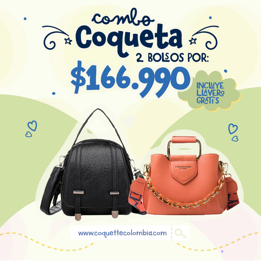 Combo Coqueta 2 Bolsos REF. 3426