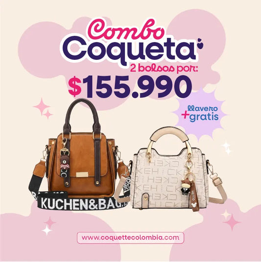 Combo Valiente 2 Bolsos REF. 3431