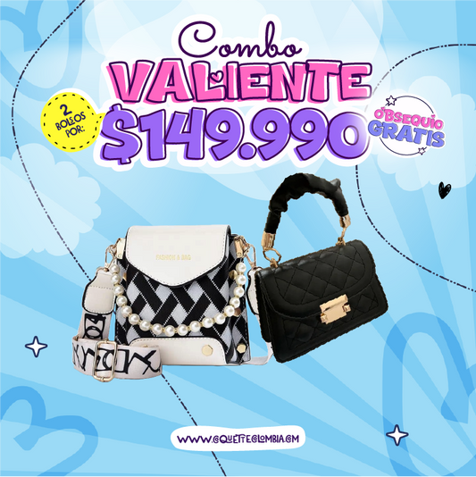 Combo Valiente 2 Bolsos REF. 3433
