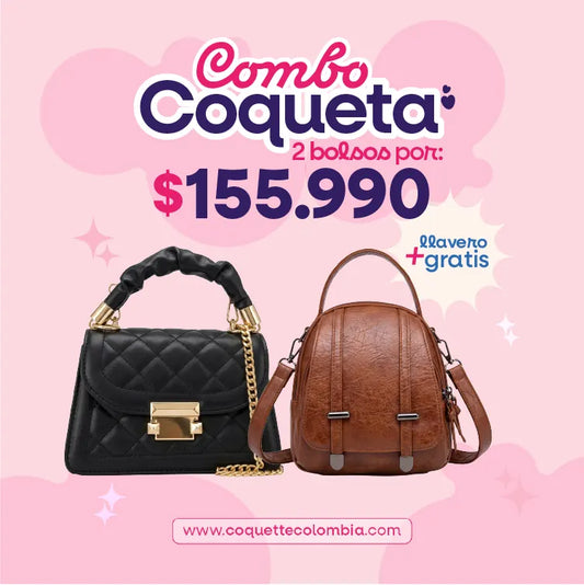 Combo Valiente 2 Bolsos REF. 3434