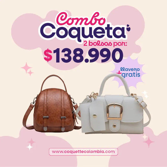 Combo Coqueta 2 Bolsos REF. 3439