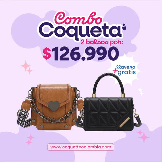 Combo Inspiradora 2 Bolsos REF. 3453