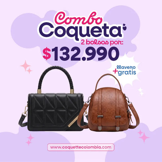 Combo Coqueta 2 Bolsos REF. 3461