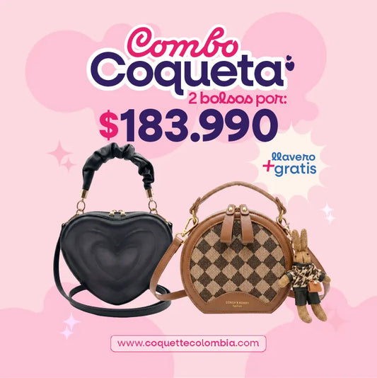 Combo Coqueta 2 Bolsos REF. 3462
