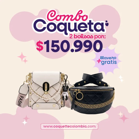 Combo Coqueta 2 Bolsos REF. 3475