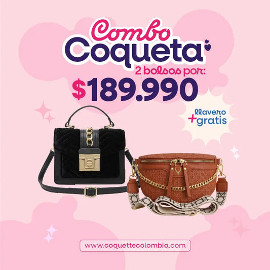 Combo Coqueta 2 Bolsos REF. 3498